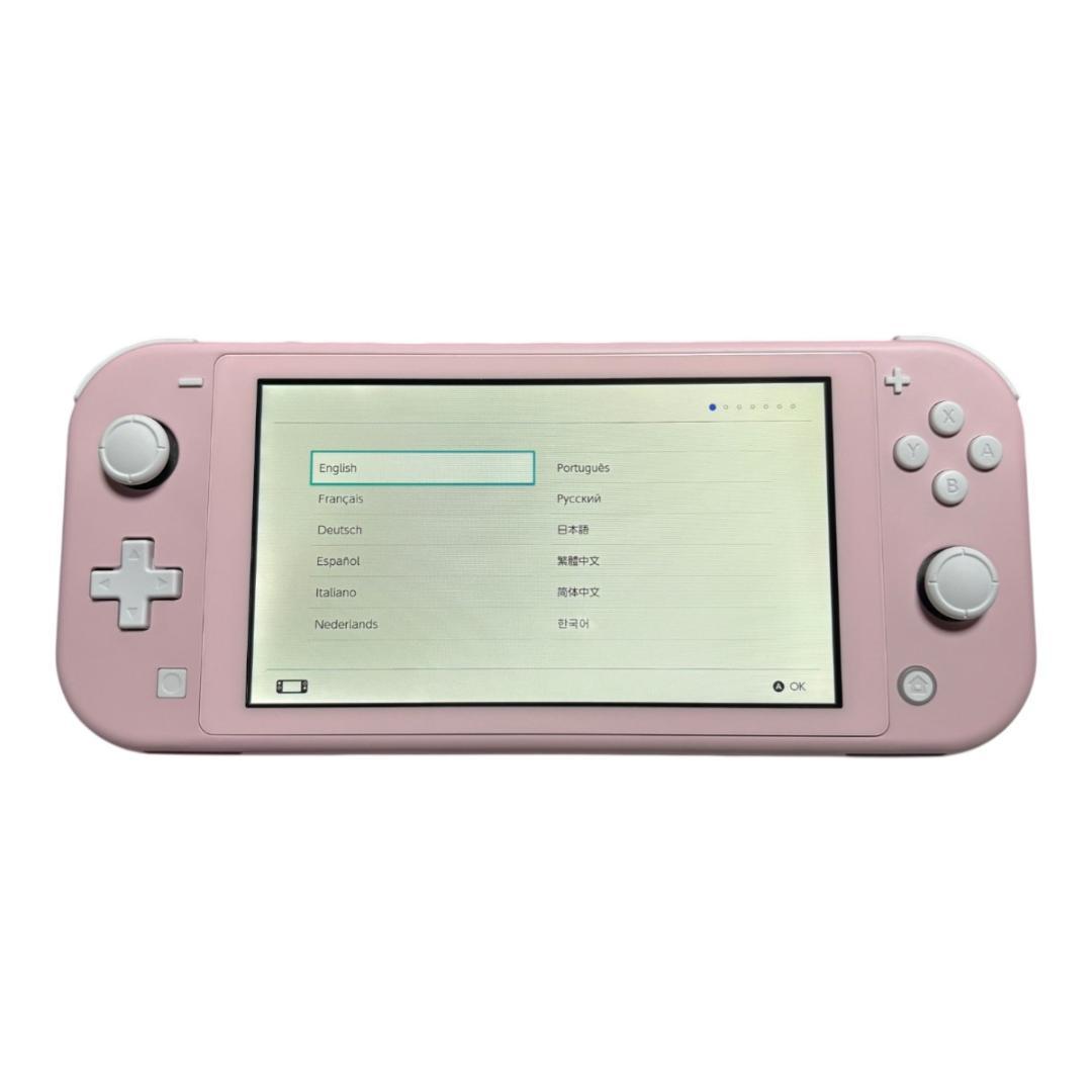 Nintendo Switch Lite サクラピンク カスタム