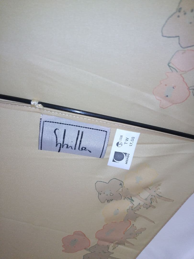 新品 未使用 シビラ 長傘 ベージュ