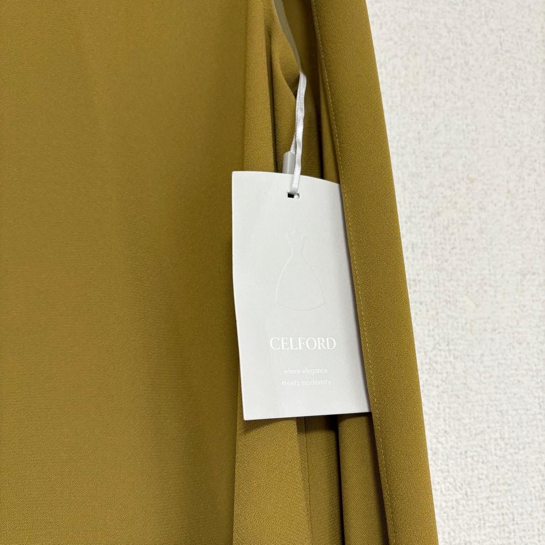 【新品未使用タグ付き】CELFORD/マント風ワンピース