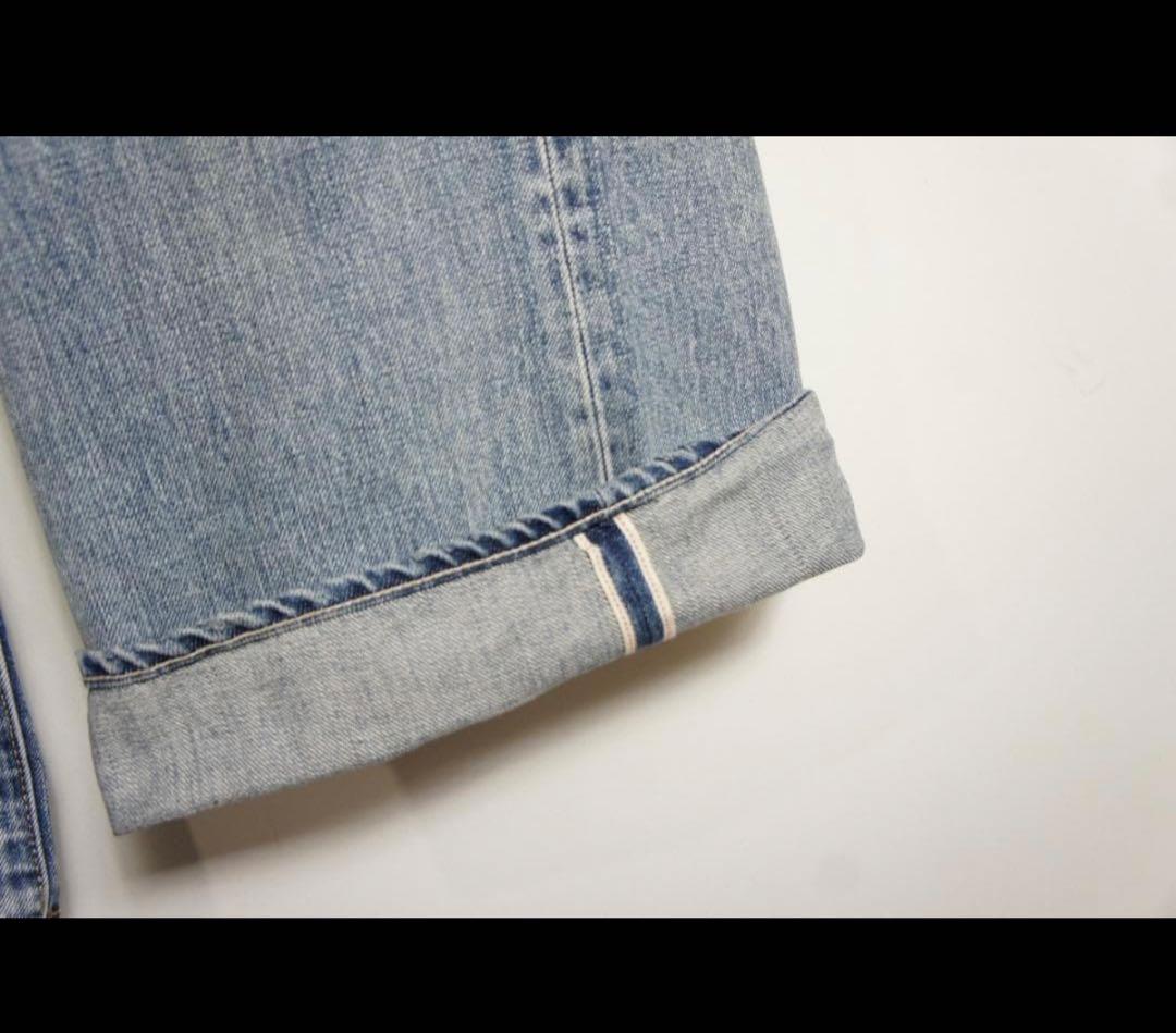 美品23AW MINEDENIM ダメージリペア加工 デニム