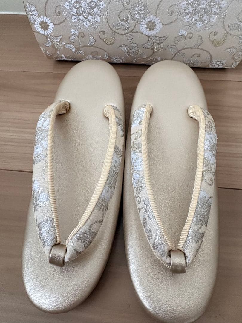美品　礼装用草履　バック　セット