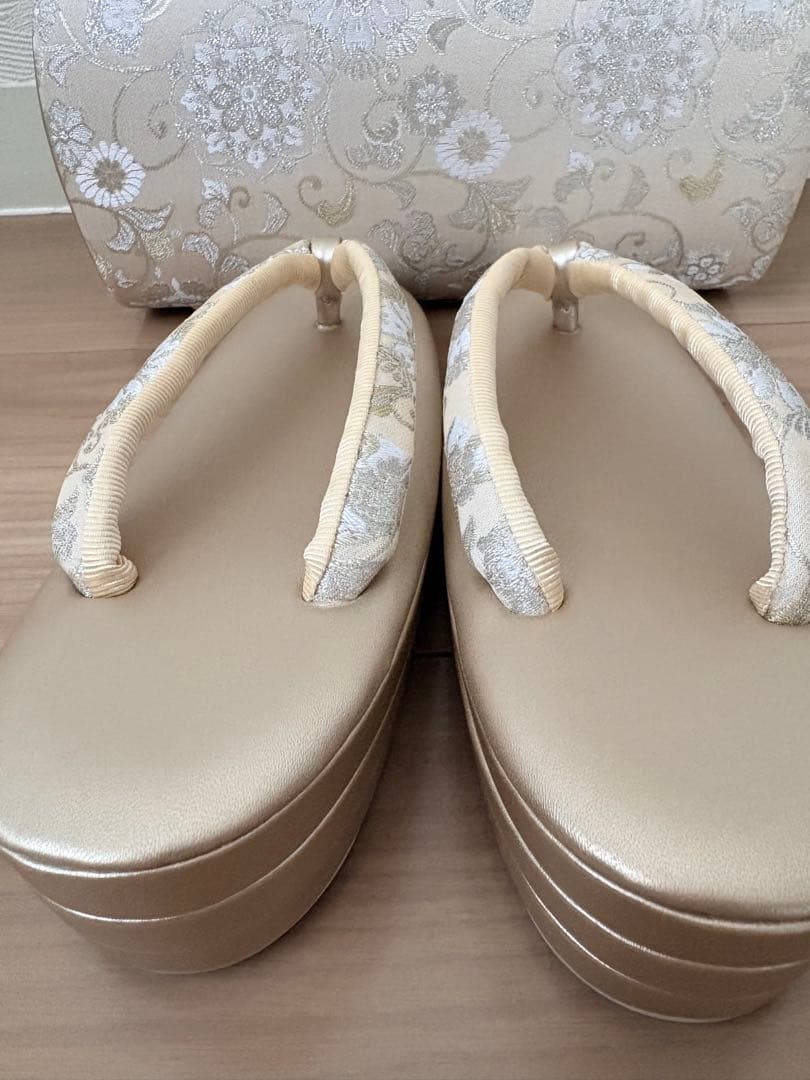 美品　礼装用草履　バック　セット