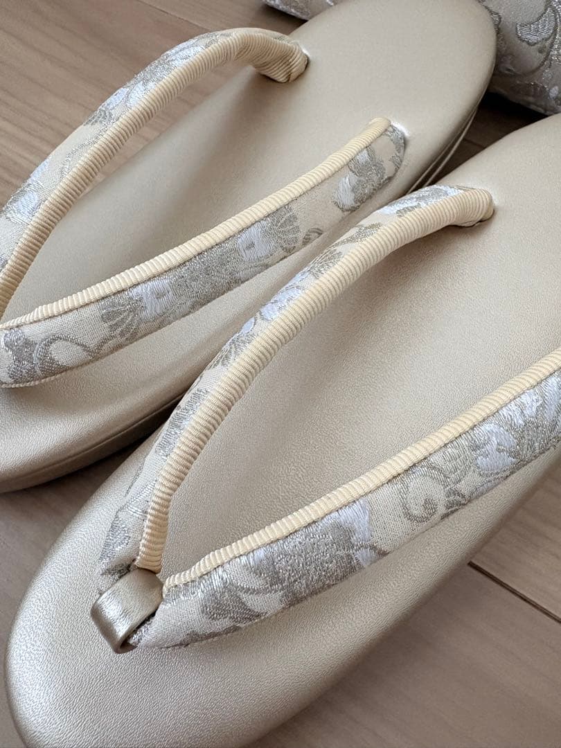 美品　礼装用草履　バック　セット