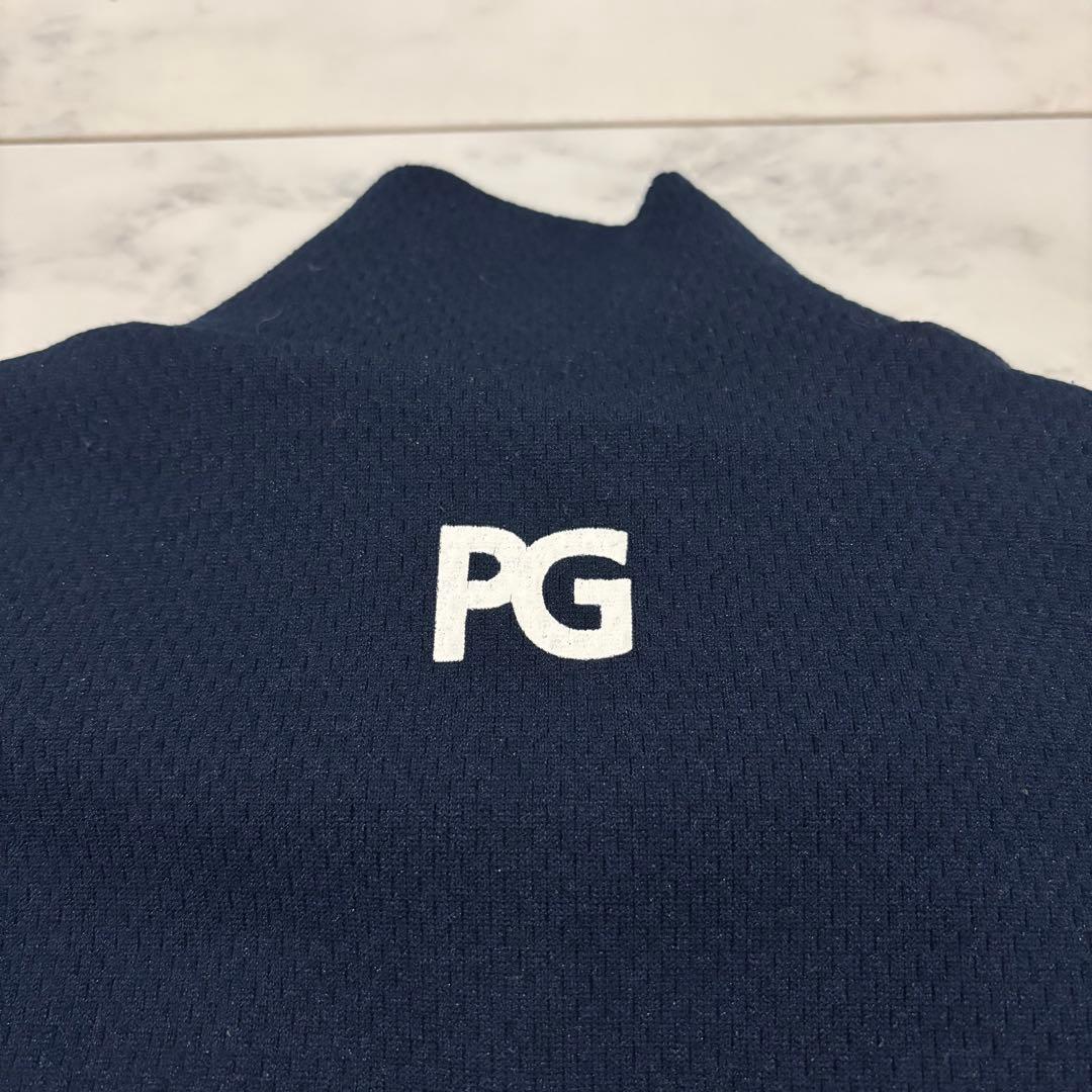 ♦︎ 美品 PEARLY GATES 長袖ウェア ５ モックネック ネイビー ♦︎