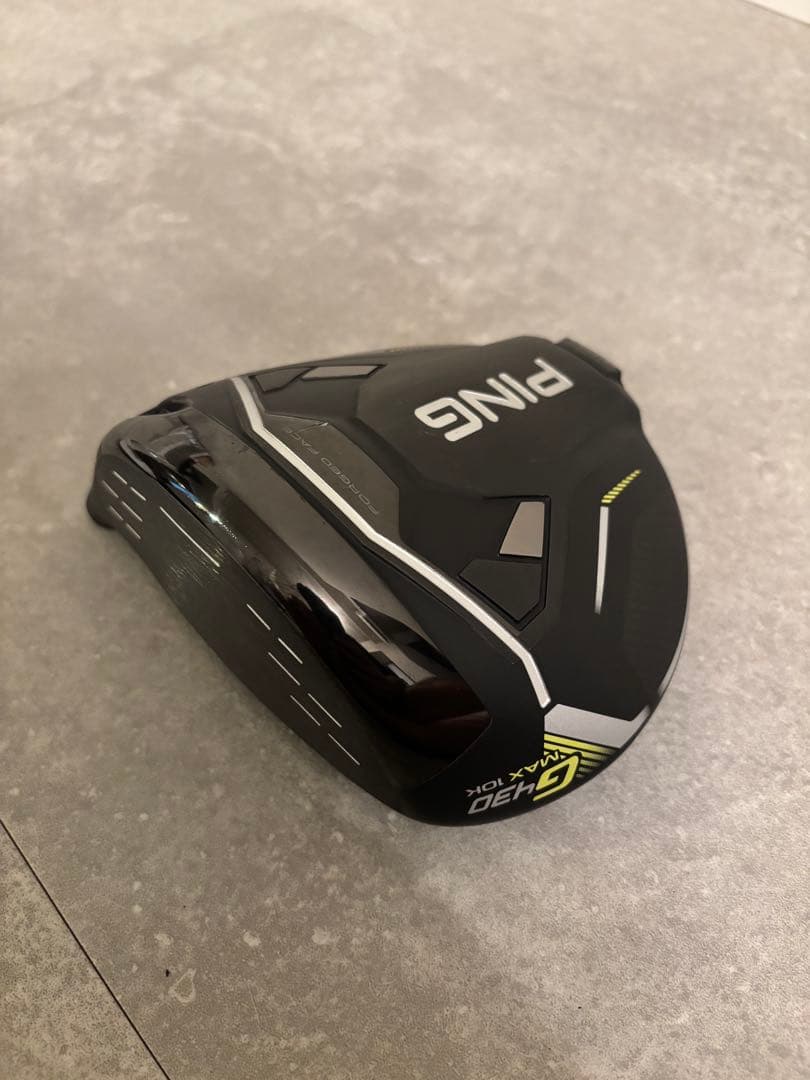 PING G430 MAX 10K 9度 ドライバー ヘッド単品 純正カバー付