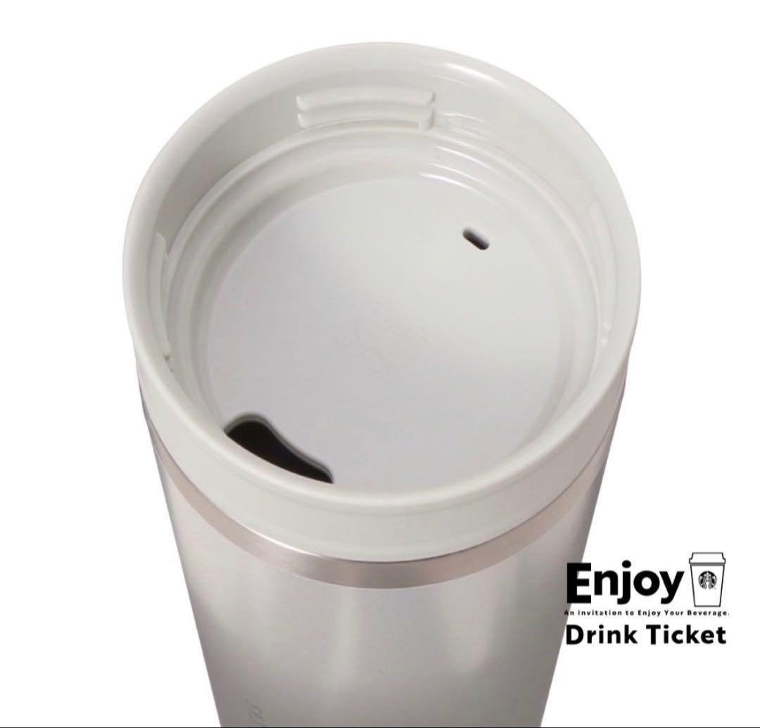 新品完売品 スターバックス ボトル スタンレー パールホワイト 591ml
