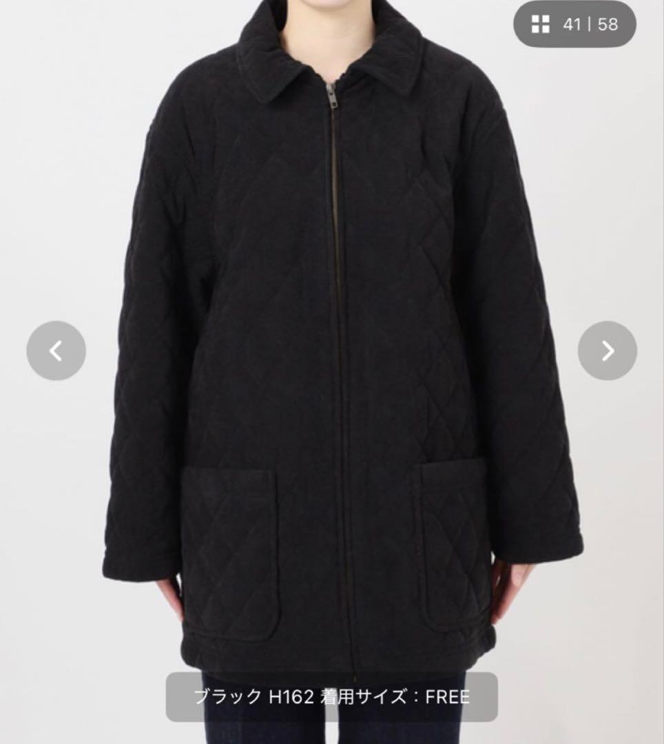 B.C STOCK 【ZOZO限定】ファー襟中綿ジャケット