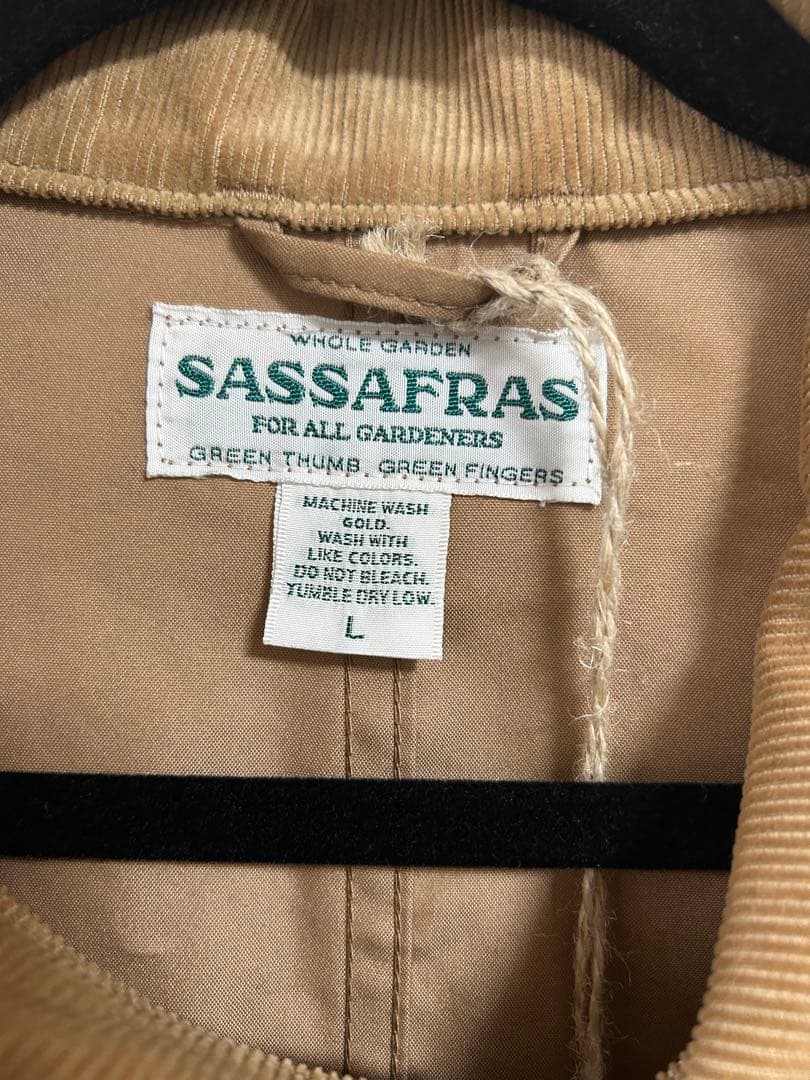SASSAFRAS ／Botanical Scout Tube Coat