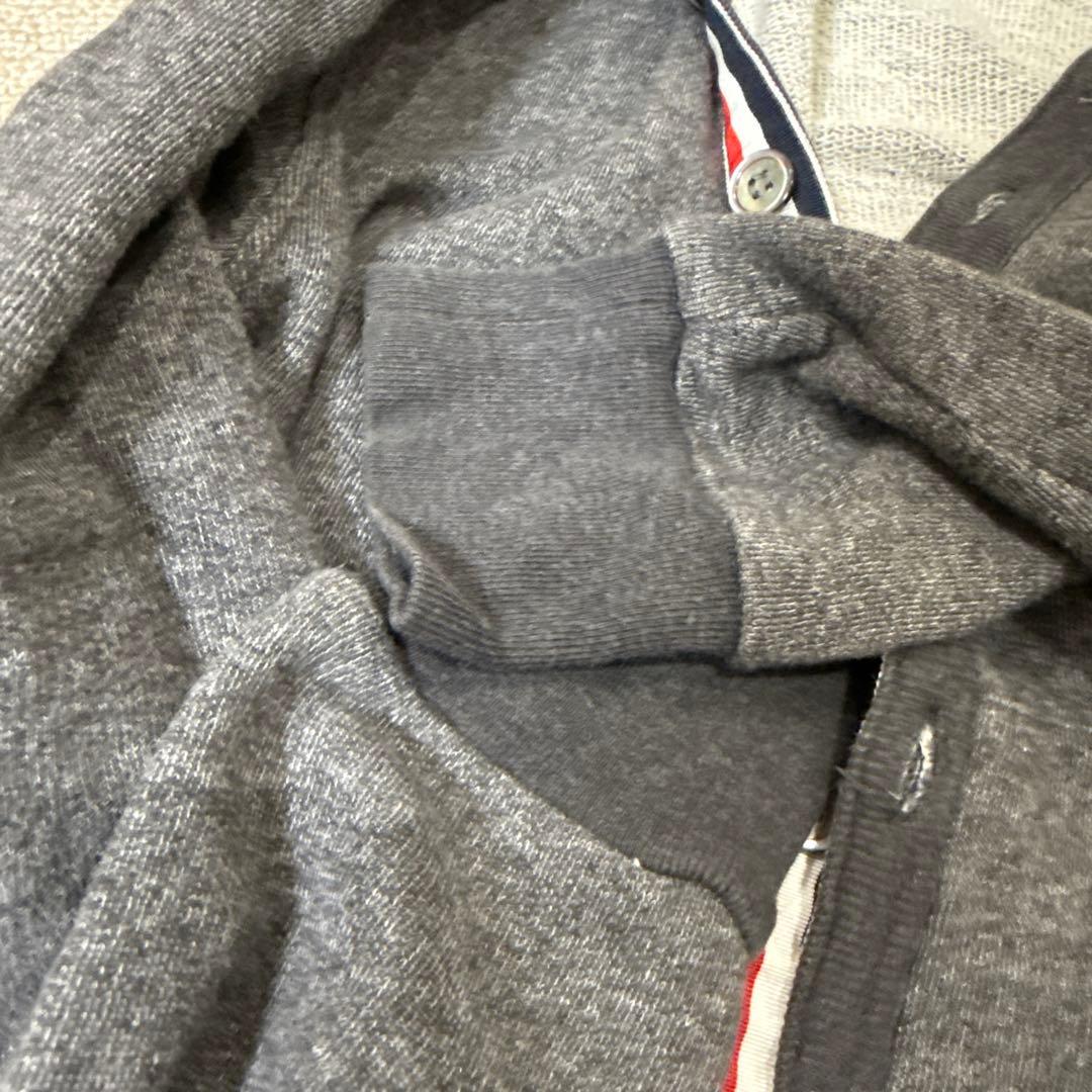 THOM BROWNE グレー パーカー Lサイズ
