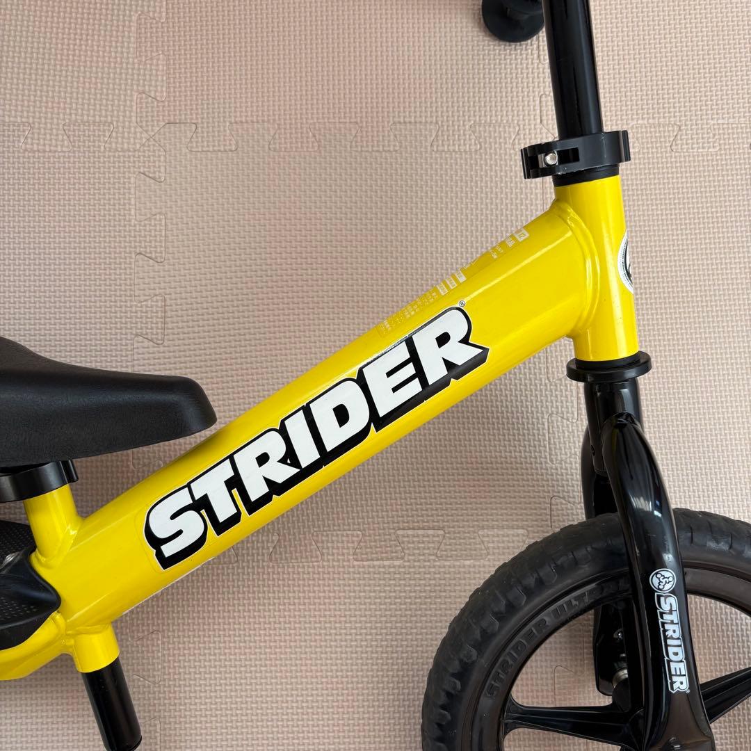STRIDER バランスバイク イエロー 12インチ　スポーツ