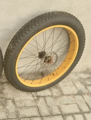 自転車のホイールリム 26 x 4.0