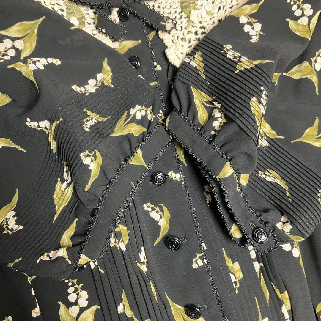 専用【KANEKO ISAO】　シフォンフレアワンピース　マキシワンピース
