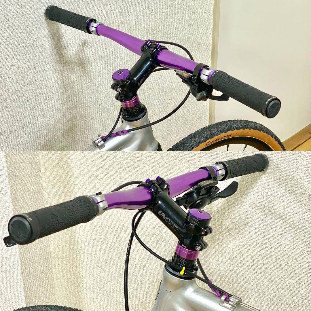 ANCHOR XD3 グラベルクロスバイク パープル 引き取り専用価格！