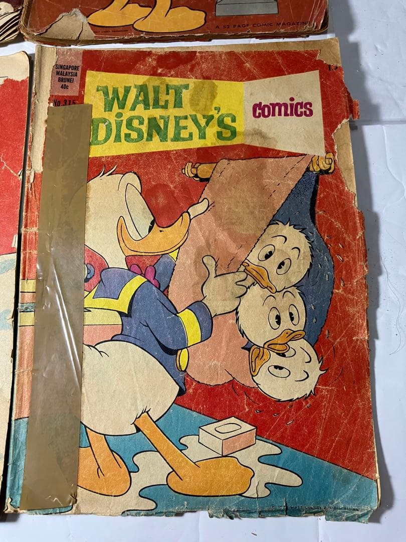 Walt Disney's comic DELL comic 海外 漫画 レトロ