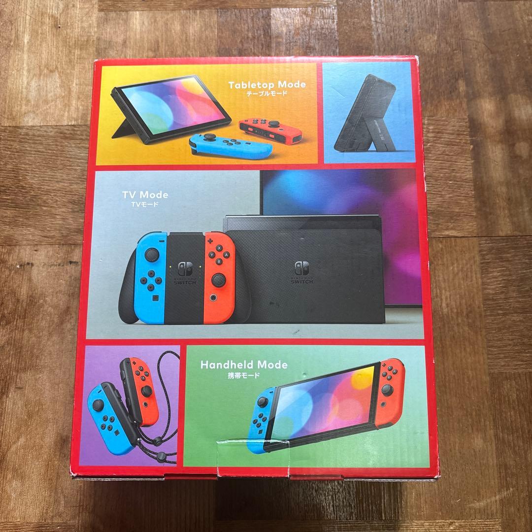 【美品】Switch 本体 有機EL Joy-Con 箱付き