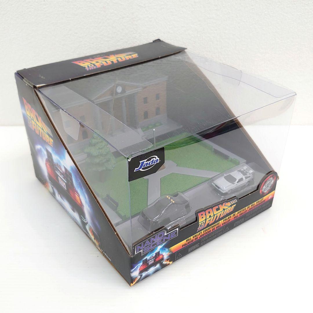 バック・トゥ・ザ・フューチャー ヒルバレー時計台　　　ジオラマ デロリアン 模型