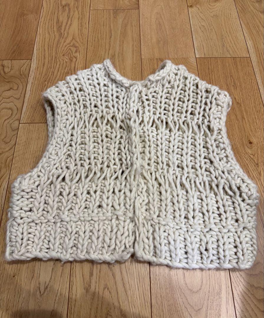 TODAYFUL ChunkyHandKnitvestニットベスト