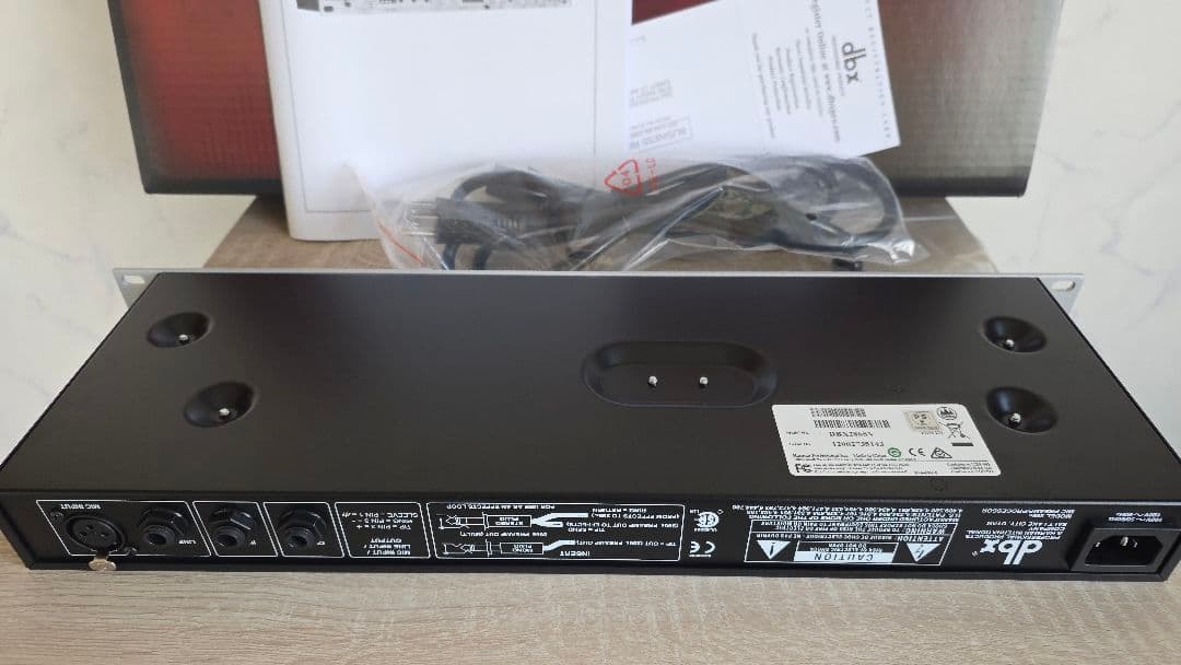 dbx 286s マイクプリアンプ コンプレッサー ディエッサー