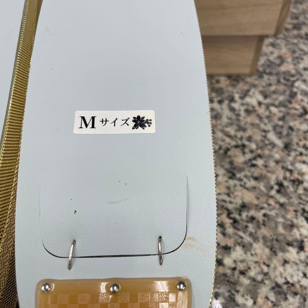 え*み様 佐賀錦 バッグ 草履セット Mサイズ ゴールド 和装 礼装 着物 和装
