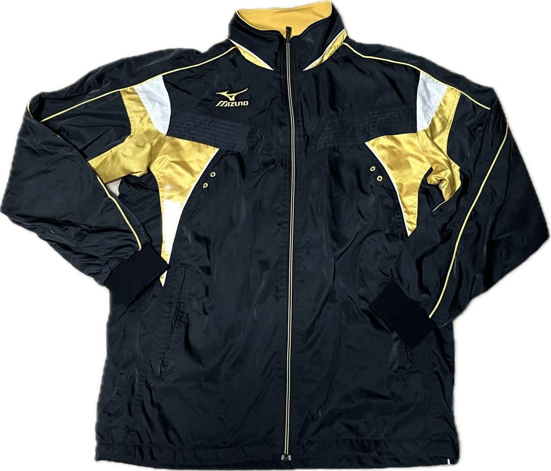 Mizuno Proジャケット パンツセット 黒金