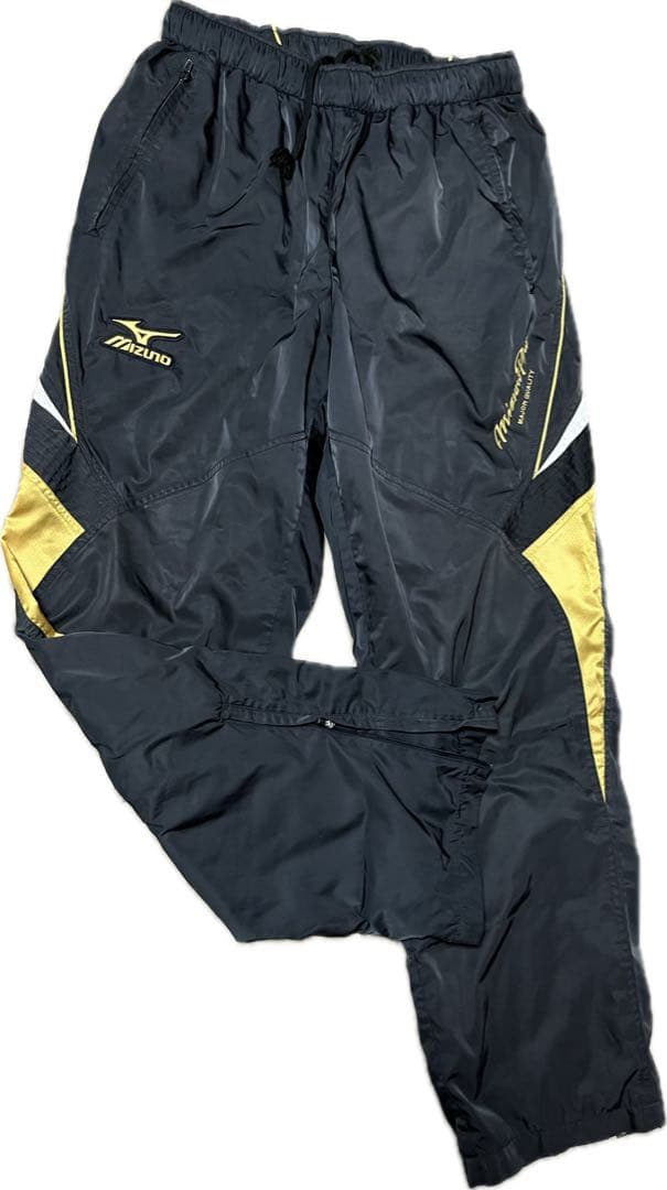 Mizuno Proジャケット パンツセット 黒金
