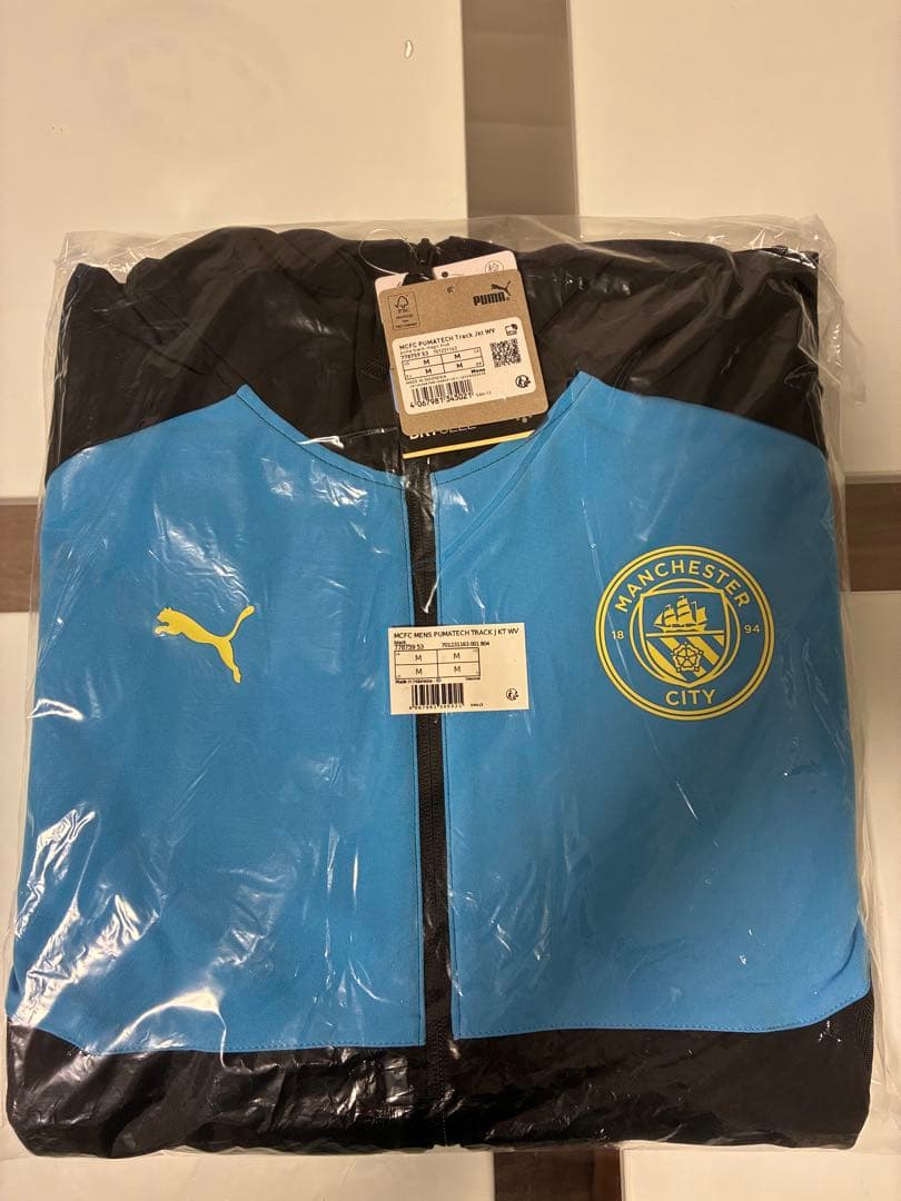 【正規品】マンチェスターシティ　25/26 PUMAトラックジャケット　Ｍサイズ