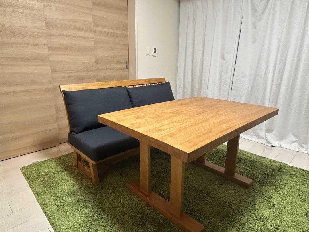松田家具　ダイニングソファ　サボー　3P
