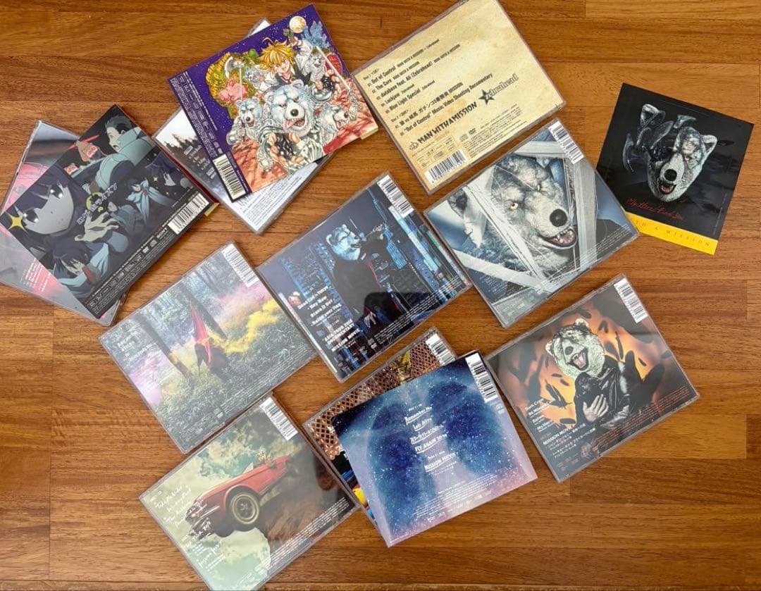 マンウィズ 　極美品【初回限定盤シングルCD 】9枚＋DVD特典映像