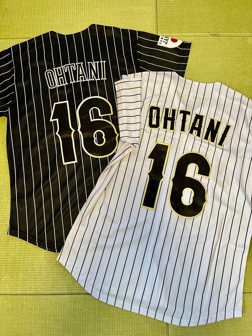 大谷翔平【新品未使用】侍ジャパン　ユニフォーム　Black&Whiteペアセット