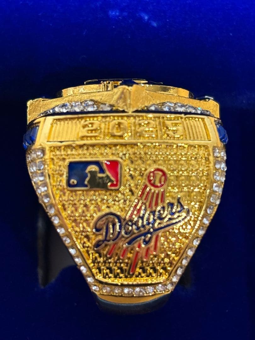 ⭐️大谷翔平⭐️2025世界一リング ドジャーブルー＆ホワイト 厳選4点構成セット