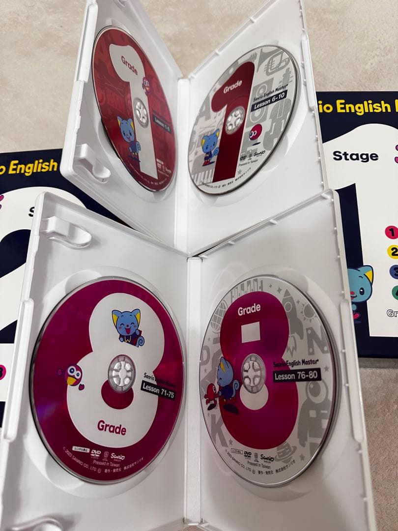 Sanrio English Master DVDフルセット