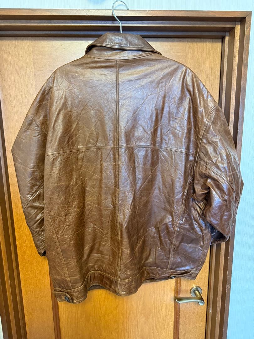 PELLE PELLE ブラウンレザージャケット