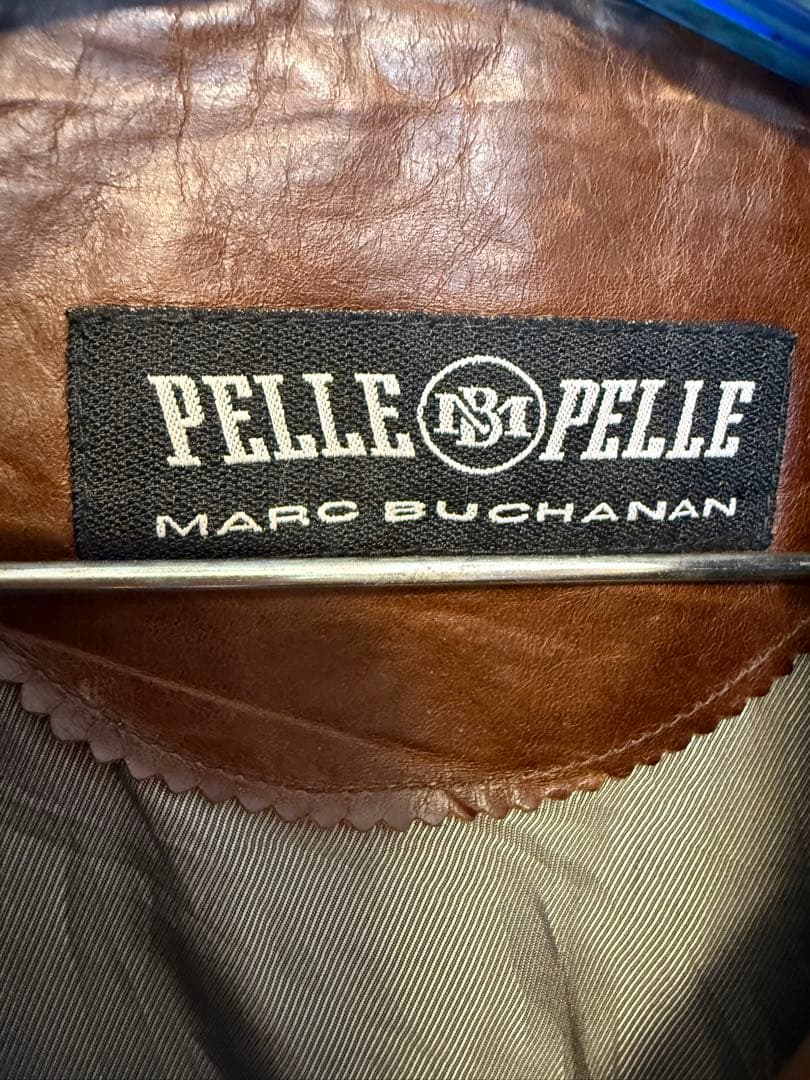 PELLE PELLE ブラウンレザージャケット