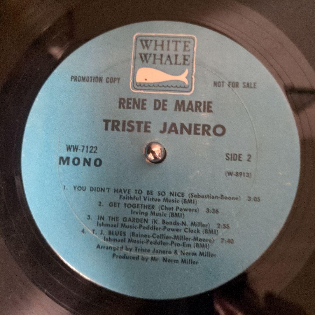 洋楽 Rene De Marie meet TRISTE JANERO
