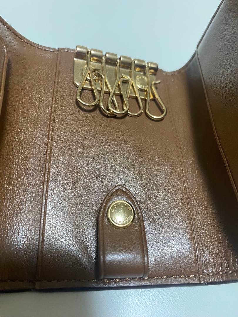 コーチ COACH ファイブ リング キー ケース・シグネチャー キャンバス