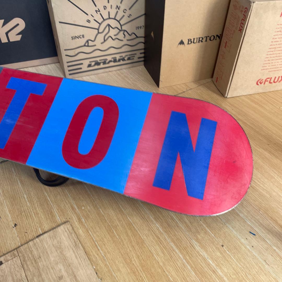 BURTON×ZUMA　バートン　ワイドモデル　未使用バイン付スノーボードセット