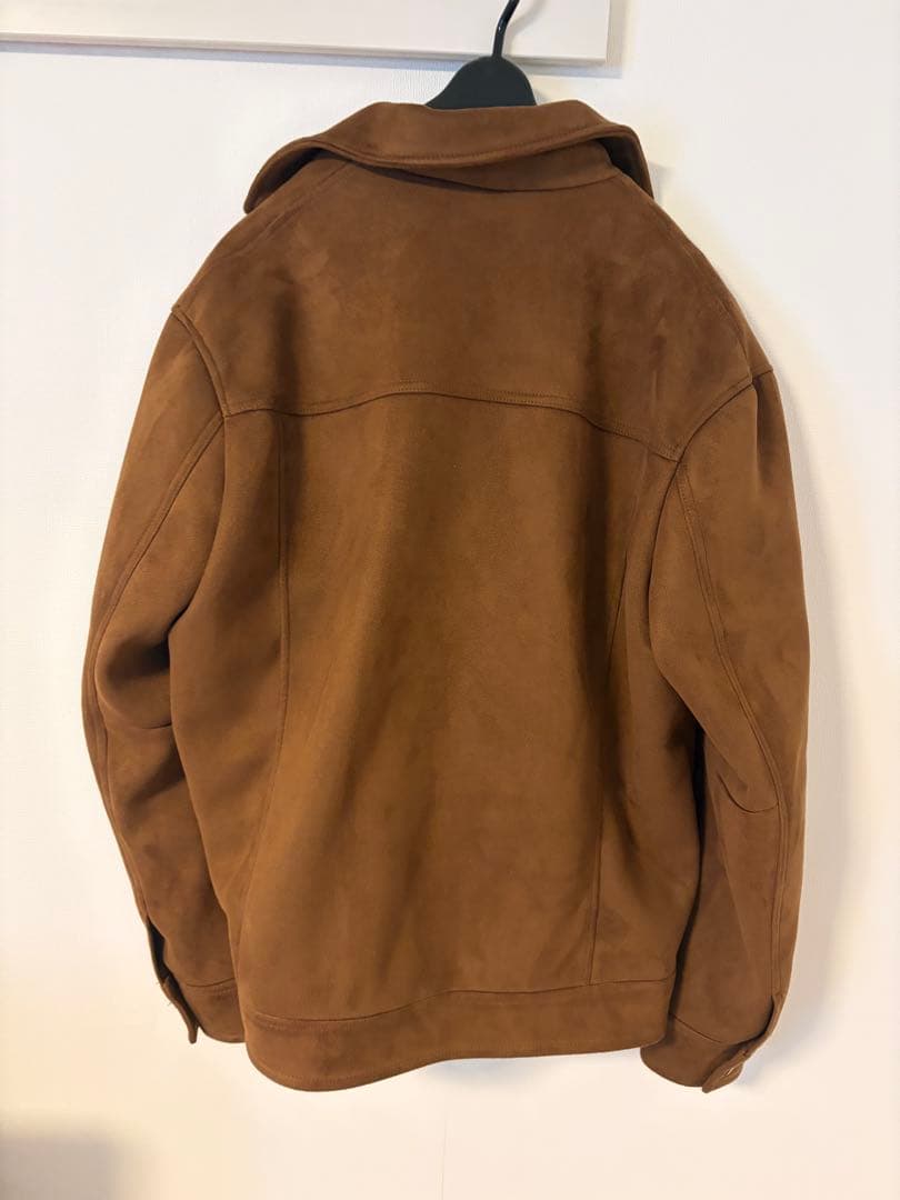 ZARA ブラウン スエードジャケット