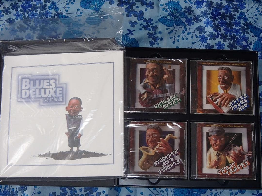 BLUES DELUXE ブルースデラックス CD 10枚 未開封 完全解説書