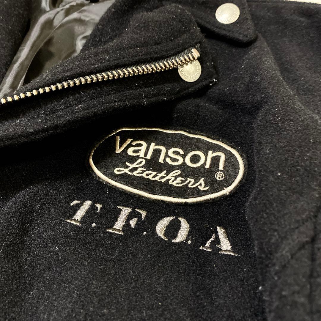【バイカー】VANSON クローズ WORST武装戦線 ライダースジャケッ