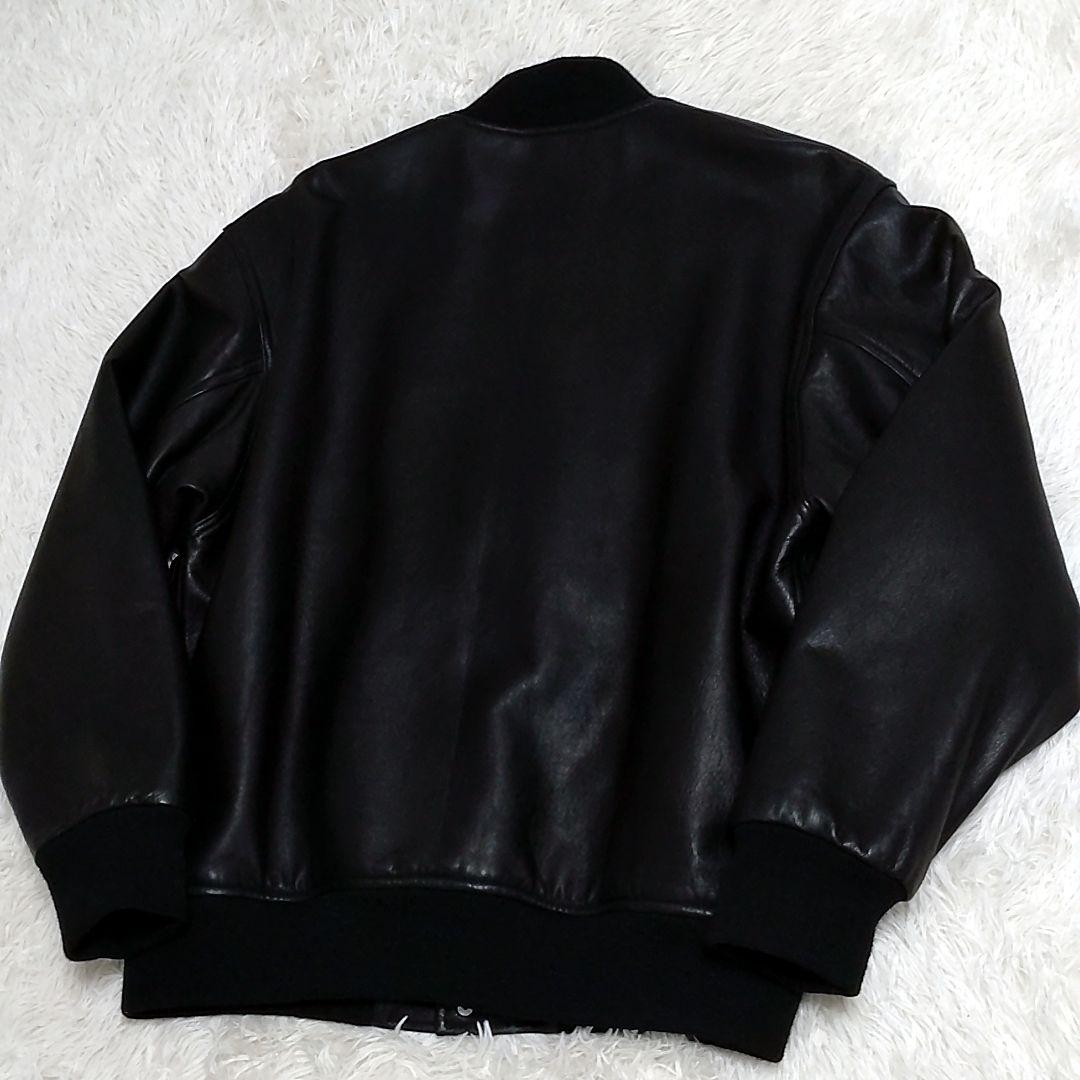 【美品】WACKOMARIA LEATHER VARSITY JACKET　L