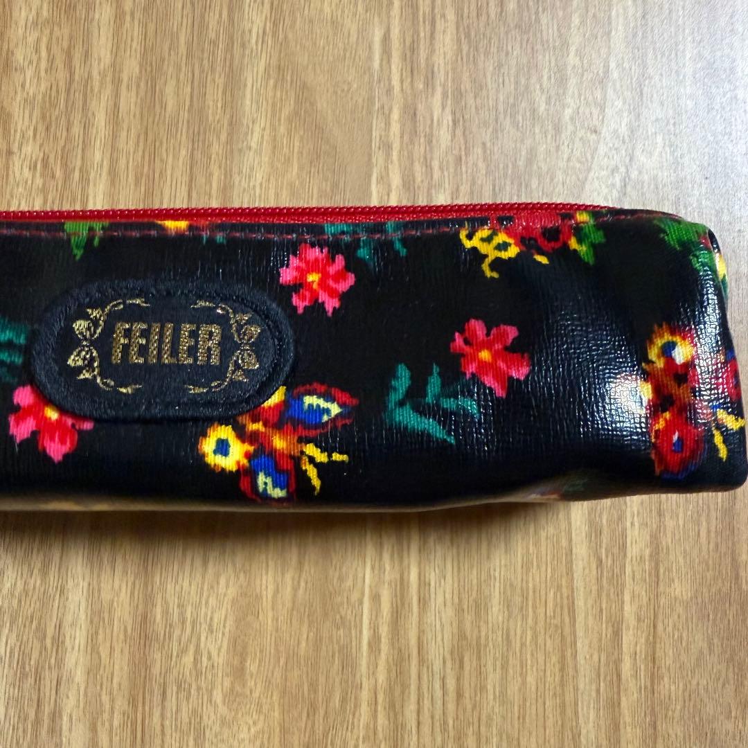 【新品未使用】FEILER ハイジ ペンケース 花鳥虫デザイン フェイラー 筆箱