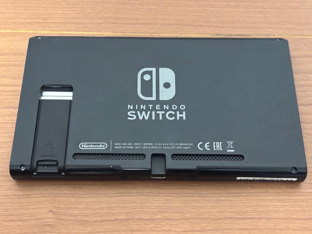 Nintendo Switch 本体 ACアダプタ、microSDカード付き