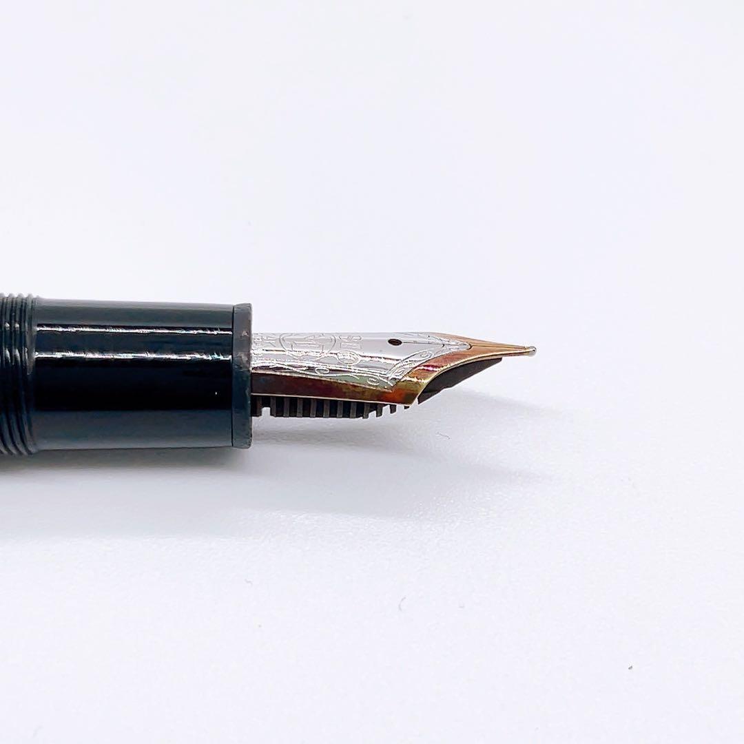 MONTBLANC モンブラン 万年筆 マイスターシュテュック14k ブラック