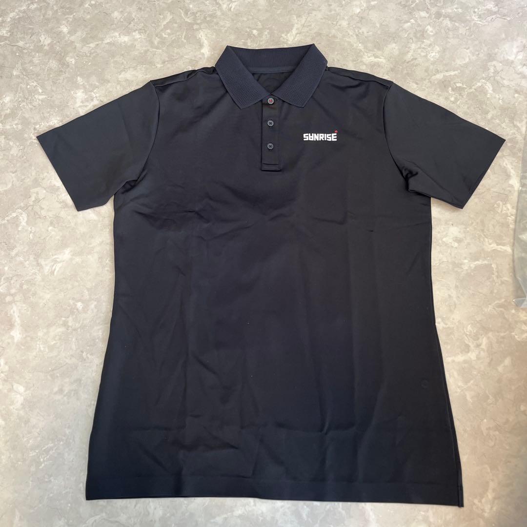 SUNRISE ポロシャツ XL 黒