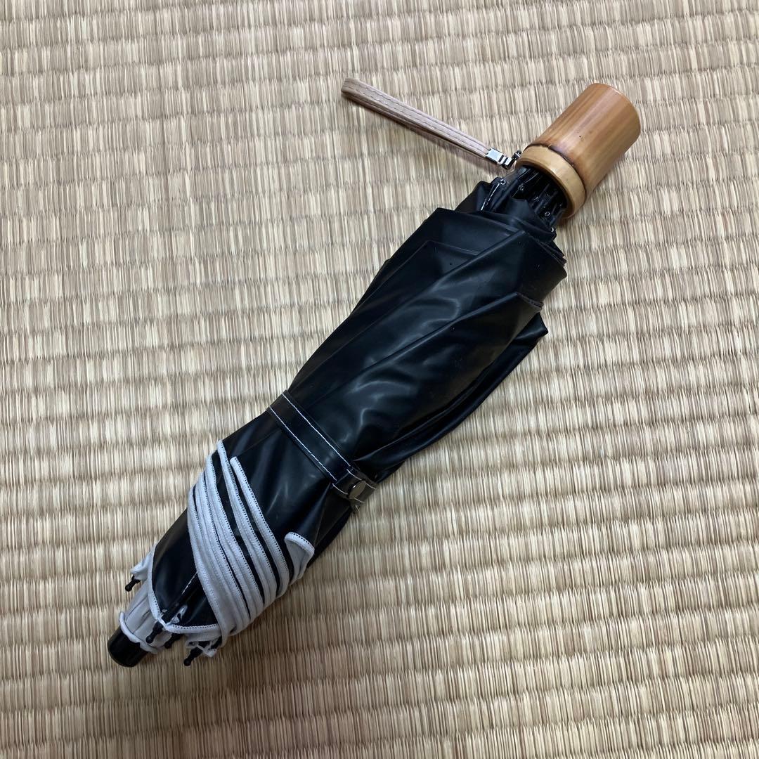ロサンブラン日傘　プレーン 2段折りたたみ　50cm(4pl-o-005)