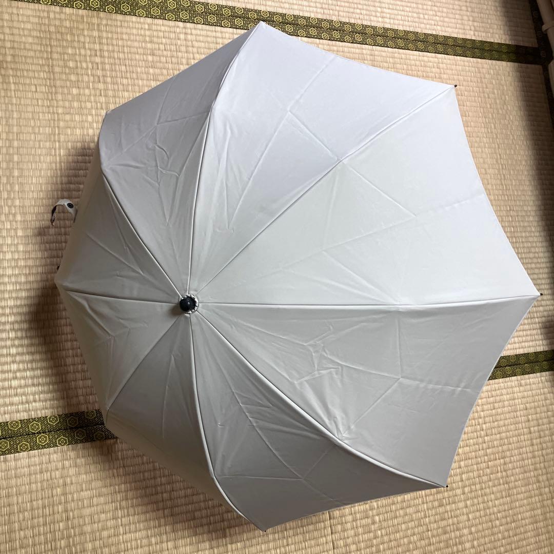 ロサンブラン日傘　プレーン 2段折りたたみ　50cm(4pl-o-005)