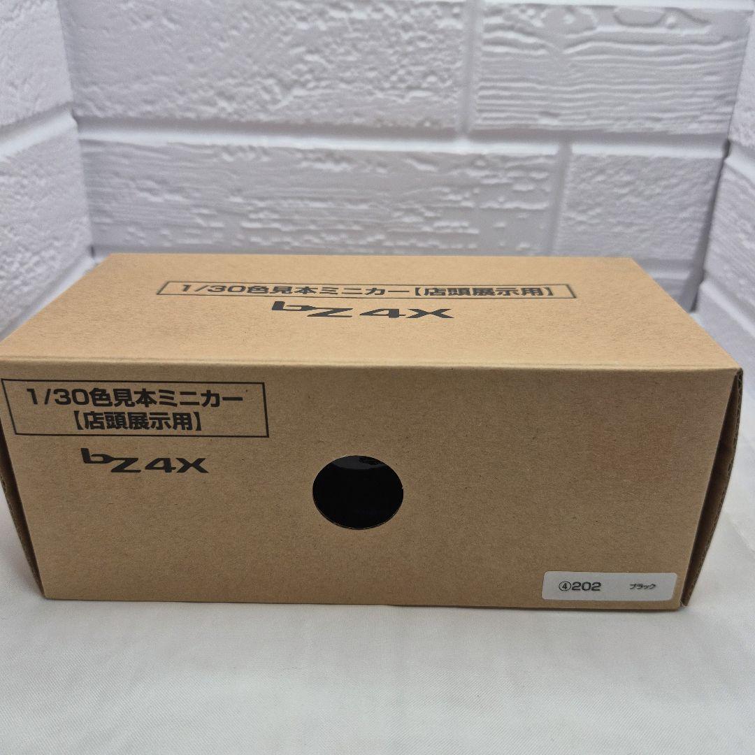 【匿名配送·非売品】トヨタ 新型bz4X ミニカー ブラック 202 黒