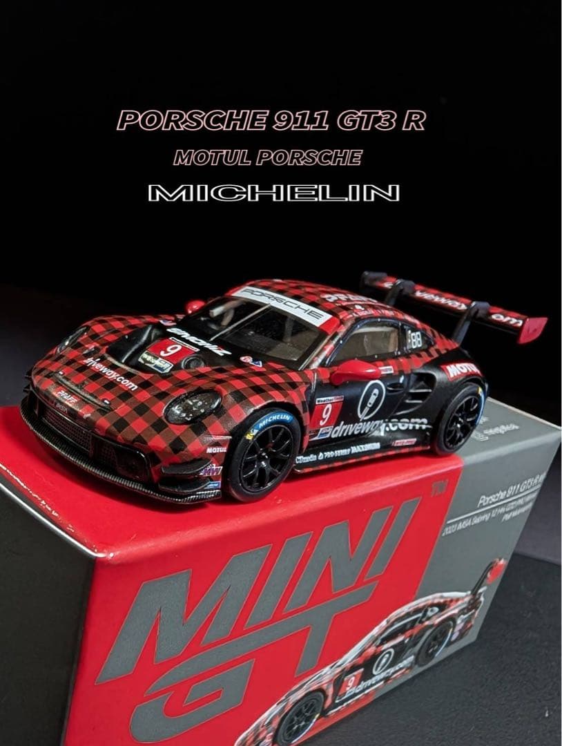 MINIGT 1/64 Porsche 911 GT3 R #9 完売品