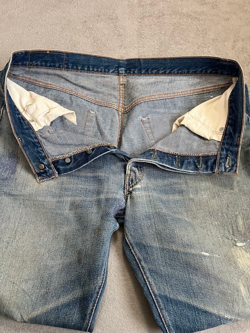 60s Levi’s 501 Big E（ビッグE）オリジナル 実寸W34