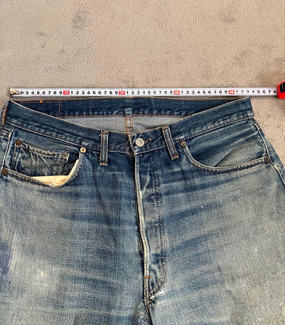 60s Levi’s 501 Big E（ビッグE）オリジナル 実寸W34